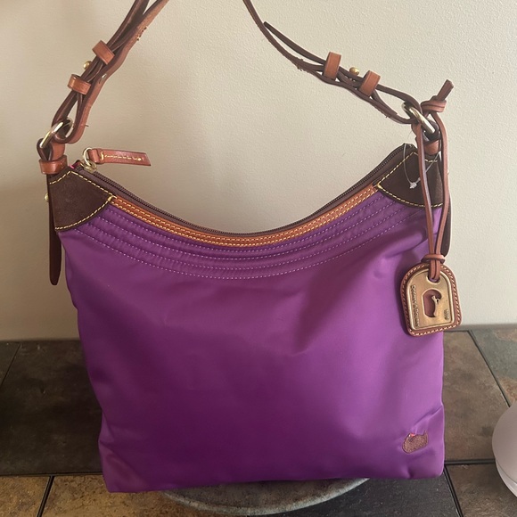 Vintage Dooney and Bourke Purple Women's Bag - Picture 2 of 8